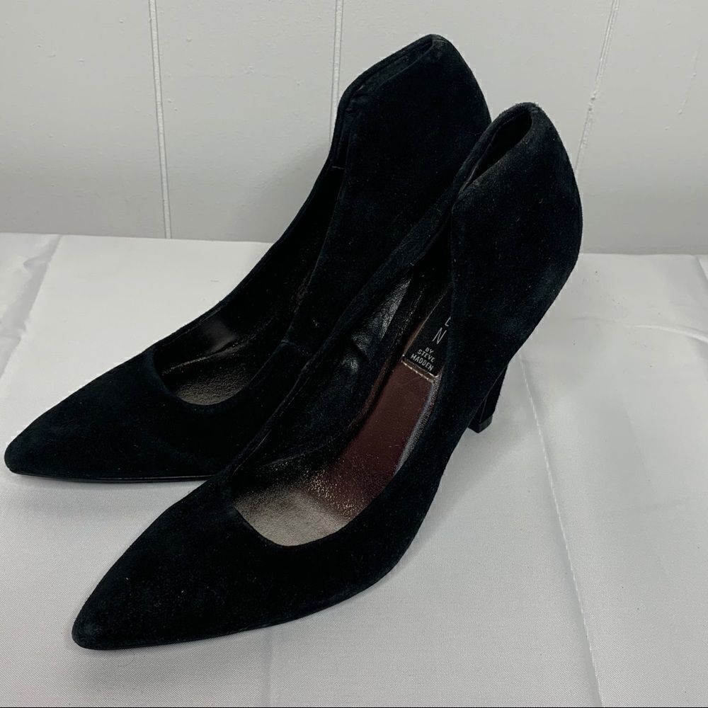 Black Suede Heels  